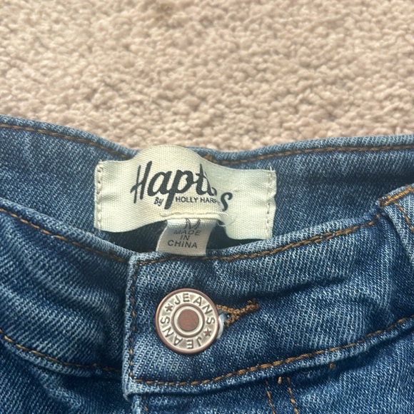 Haptics Denim Flag Pocket Shorts - Picture 3 of 4